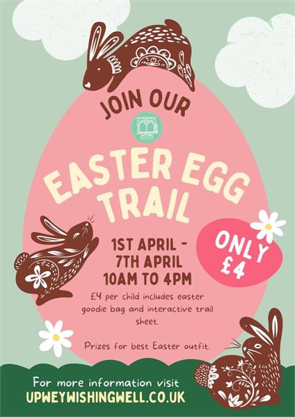 Easter Egg Trail at Upwey Wishing Well