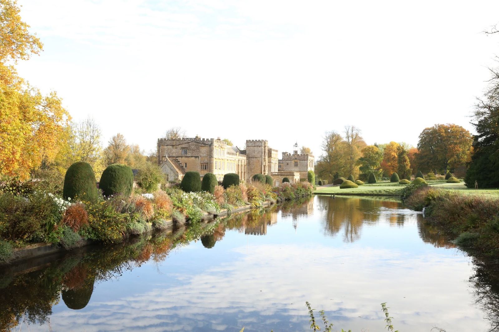 Forde Abbey Gardens in Autumn