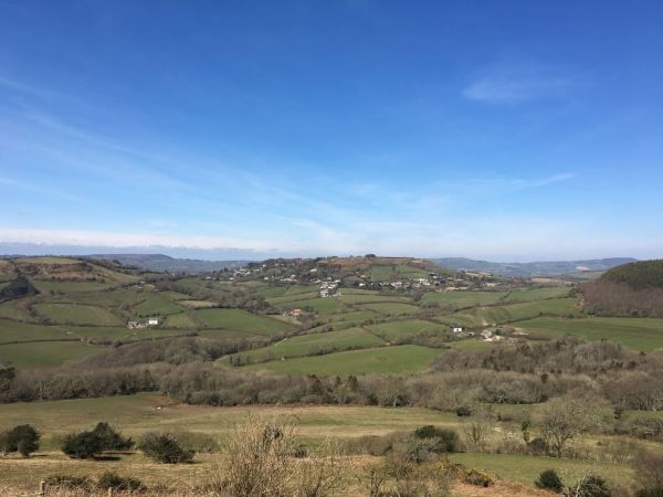 Countryside View at Golden Cap