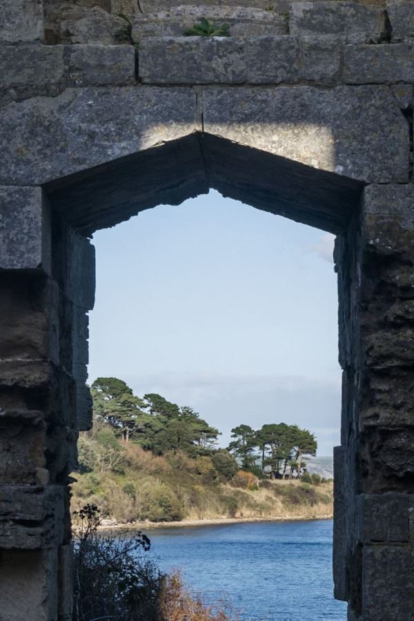 Inside Sandsfoot Castle