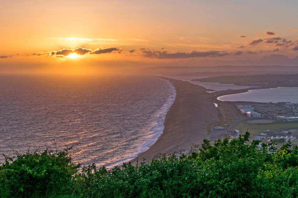 Chesil Beach and the Fleet Lagoon