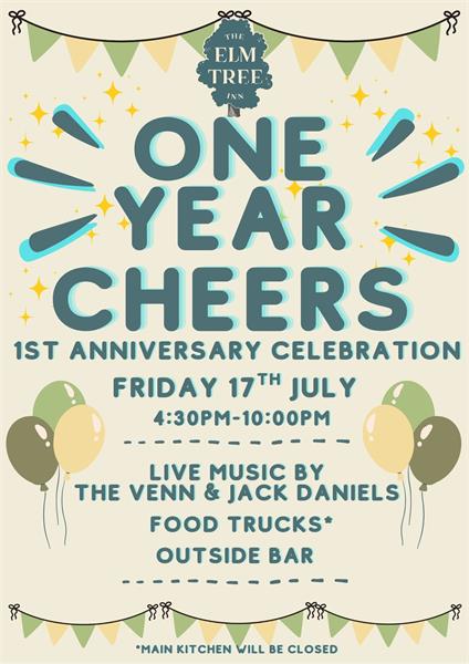 One Years Cheers - event in Weymouth