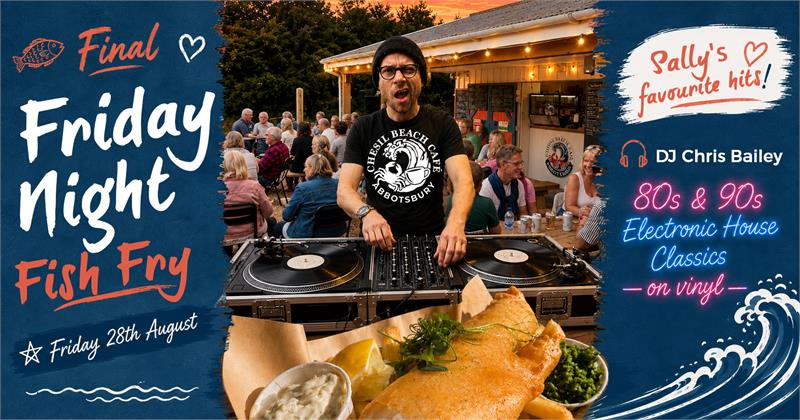 80s & 90s Vinyl House Classics - Friday Night Fish - event in Abbotsbury
