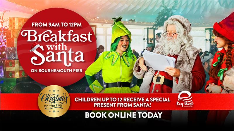 Breakfast With Santa on Bournemouth Pier