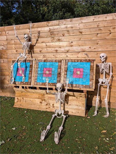 Spooky Axe Throwing