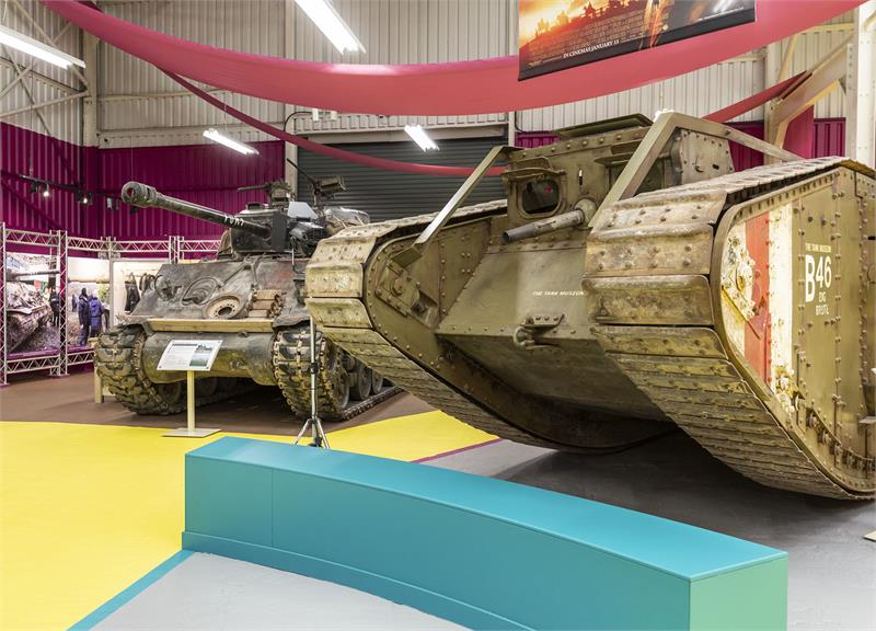 Quiet Morning at The Tank Museum