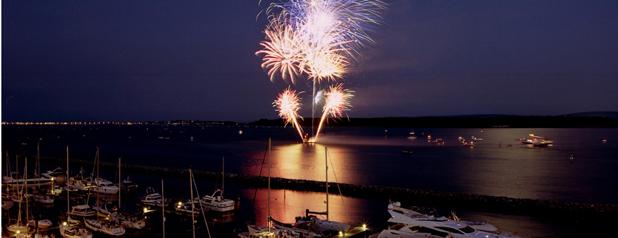 Fireworks on Poole Quay