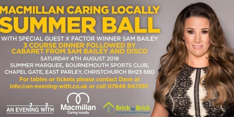 Macmillan Caring Locally Summer Marquee Ball