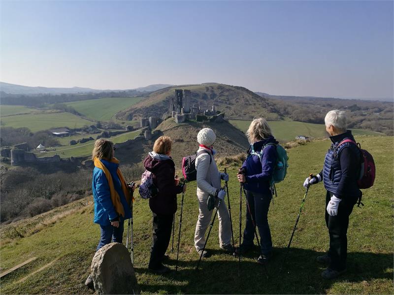 Nordic walking 3-part course from Corfe Castle