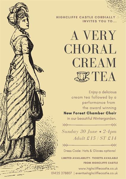 A Very Choral Cream Tea