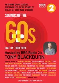 Sounds of the 60s live with Tony Blackburn