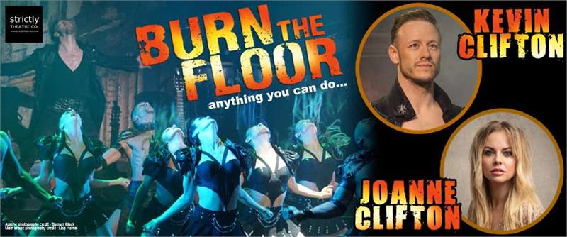 Kevin Clifton & Joanne Clifton in BURN THE FLOOR