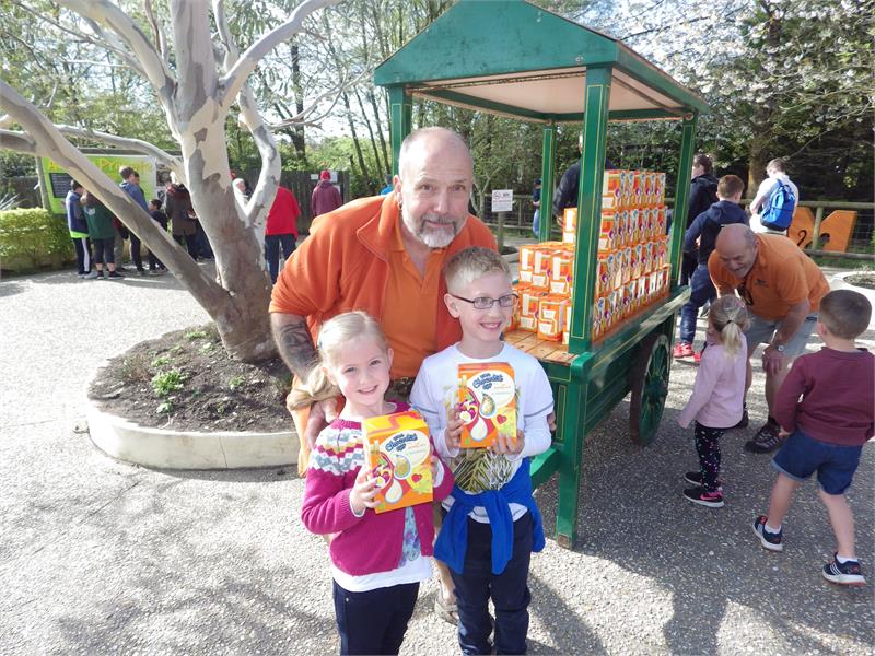 Easter Eggs-travaganza at Monkey World!