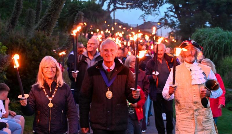 Queen’s Platinum Jubilee Torchlight Procession