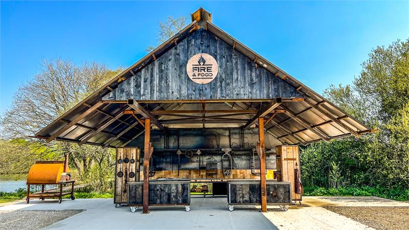 Sculpture by the Lakes: Fire and Food Feast - event in Dorchester