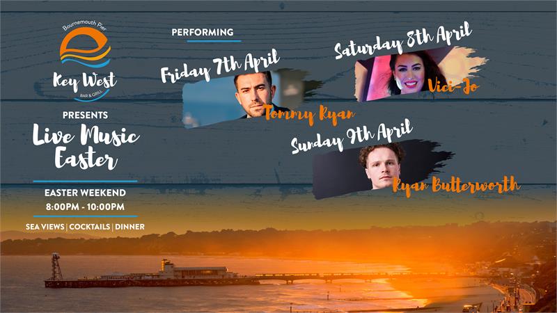 Live Music this Easter Bank Holiday Weekend