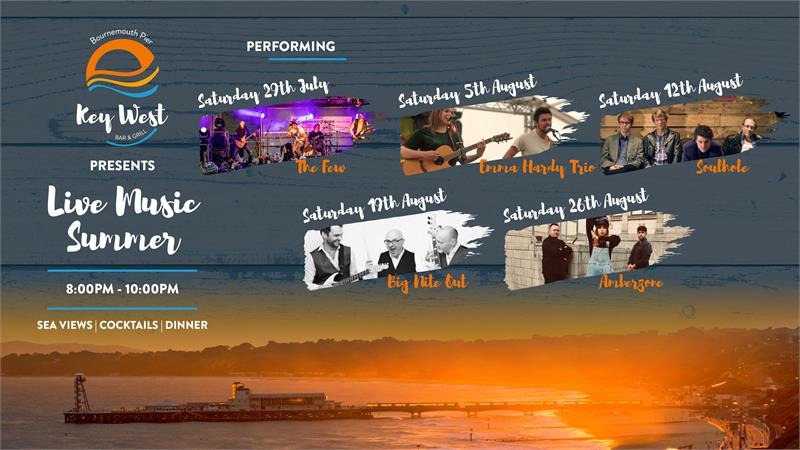Free Live Music Saturday Nights on Bournemouth Pie