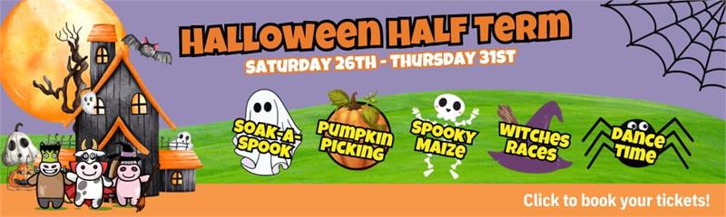 Halloween Half Term at Farmer Palmer's Farm Park