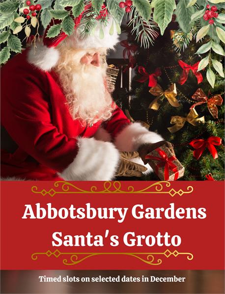 Abbotsbury Gardens Santa's Grotto