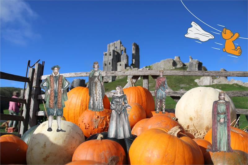 Half Term at Corfe Castle
