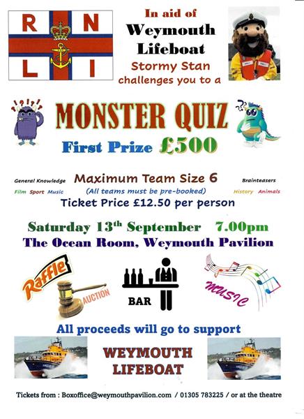 RNLI Charity Monster Quiz
