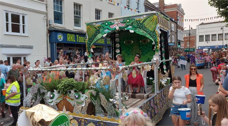Bridport Carnival and Torchlight Procession