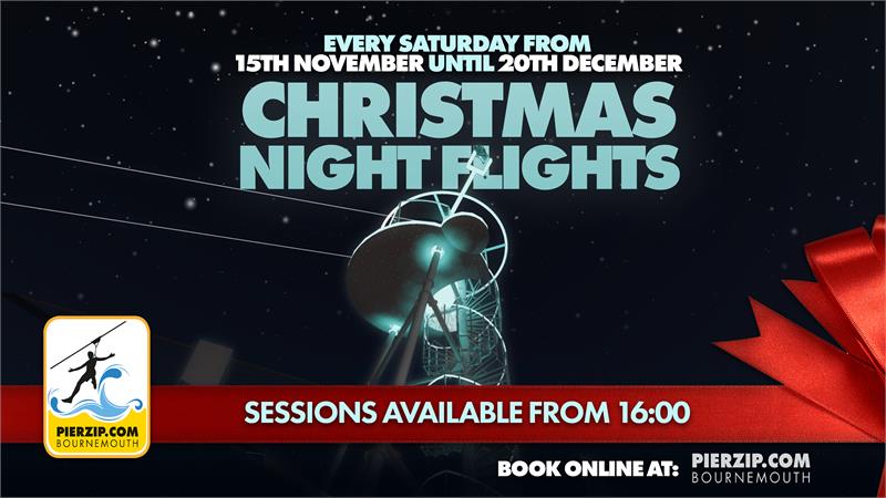 PierZip Christmas Night Flights