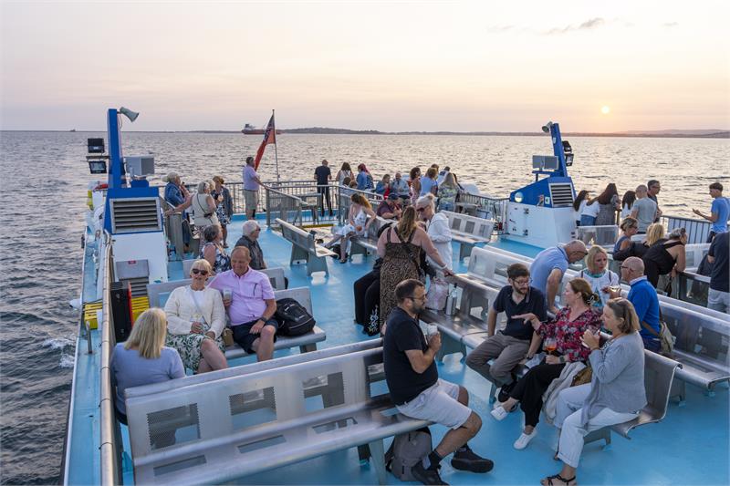 Sunset Fish and Chips Cruise