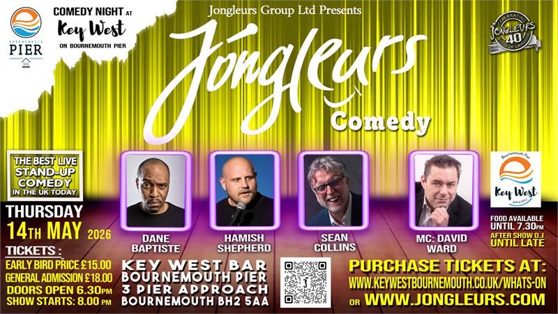 Jongleurs Stand Up Comedy on Bournemouth Pier