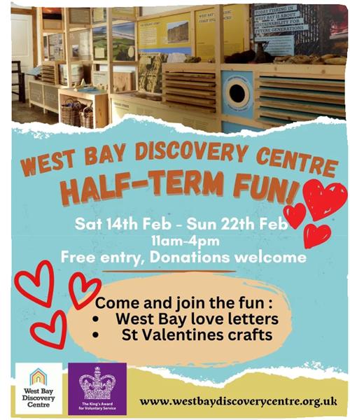 Half Term Fun at West Bay Discovery Centre