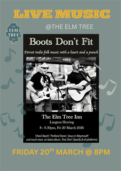 Boots Don't Fit - event in Weymouth