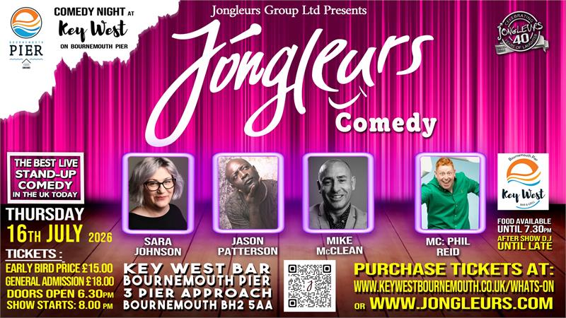 Jongleurs Stand Up Comedy on Bournemouth Pier - event in Bournemouth