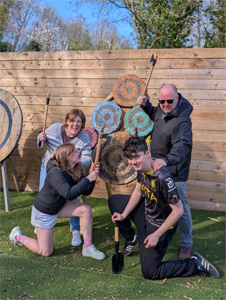 May Half Term Axe Throwing