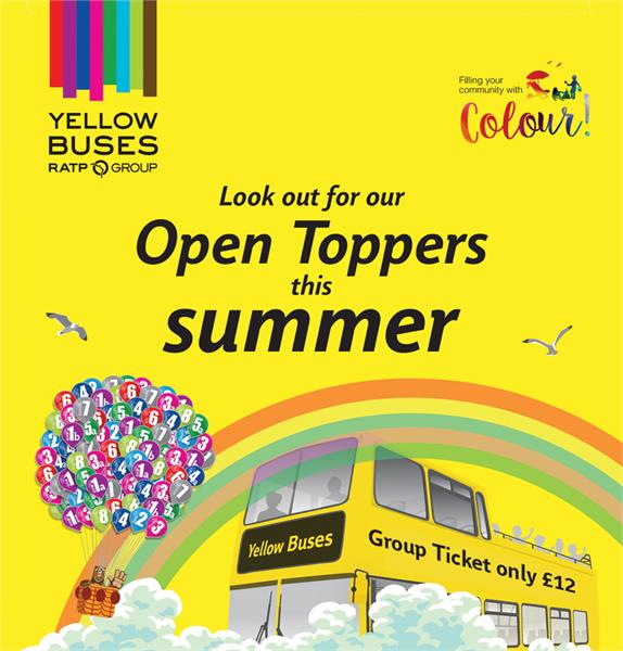 Yellow Buses Bournemouth Resort Dorset
